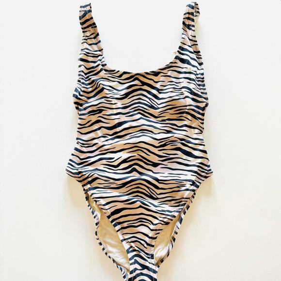 NWT Skims Scoop Neck One Piece Swim - Picture 1 of 3